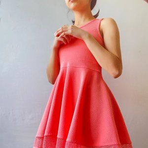 Pinkish red dress